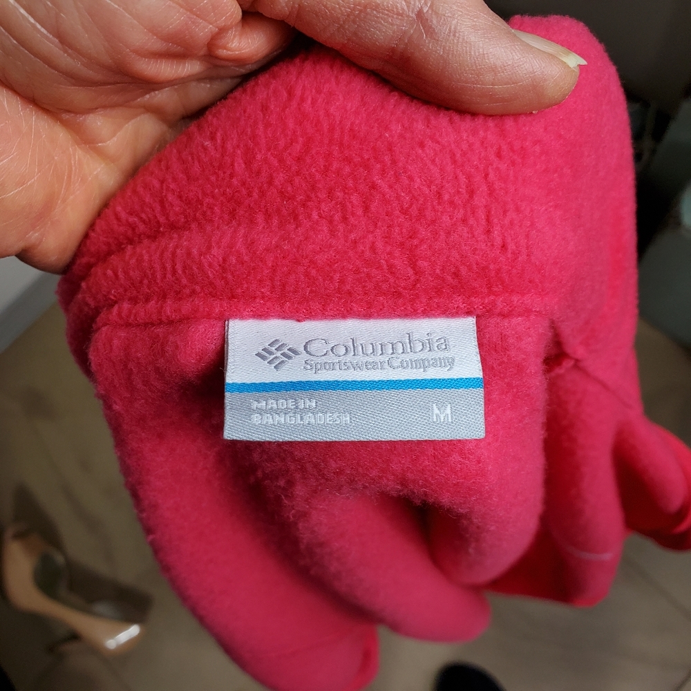 Columbia Fleece Vest. Sz M - Picture 7 of 8